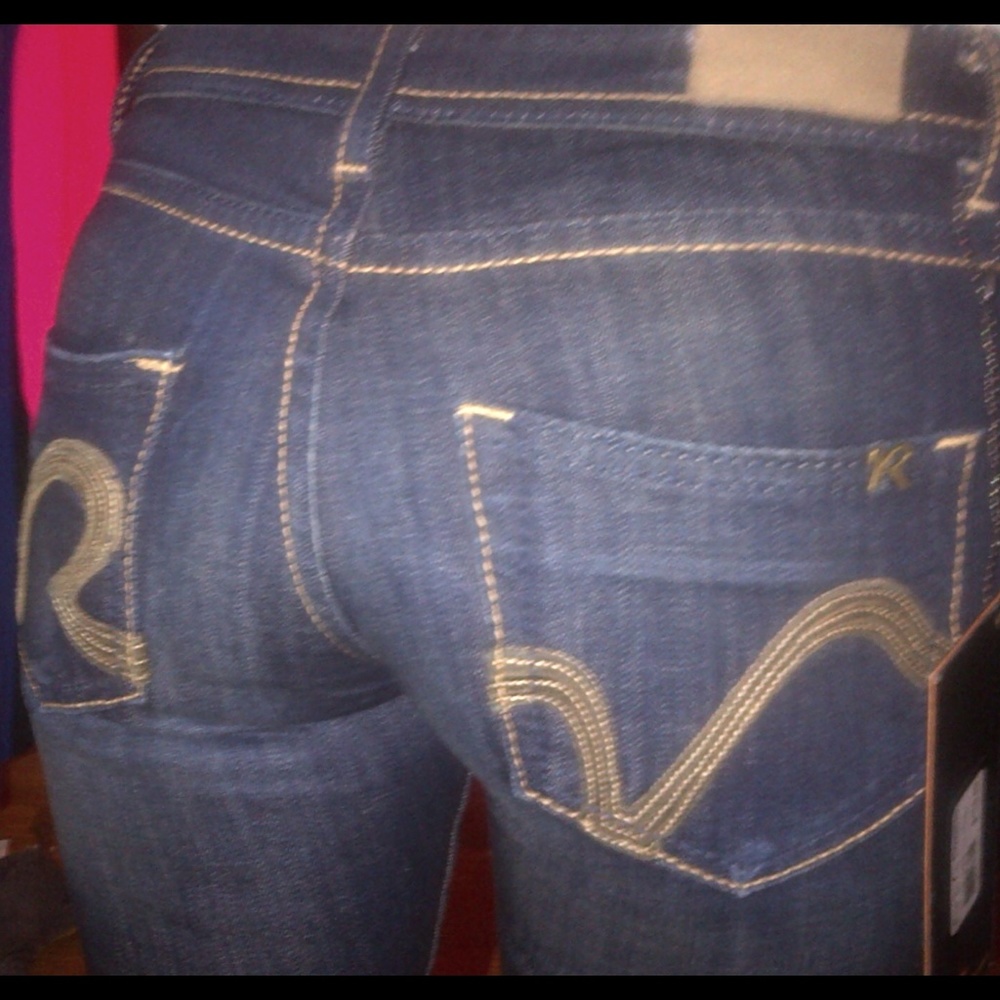 NWT Rivet De Cru straight fit jeans